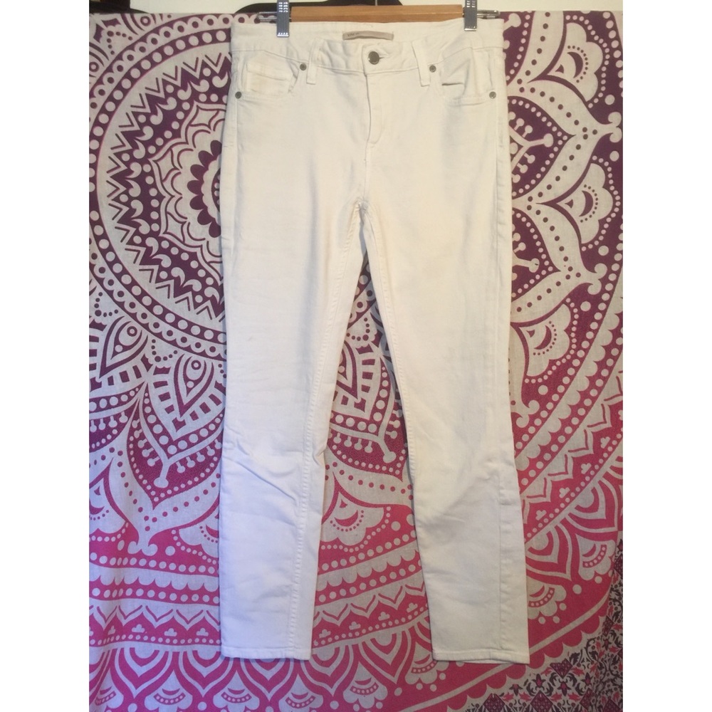 Vince White Skinny Jeans 29